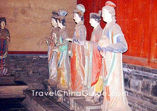 Figures of Maidservants made in the Song Dynasty 